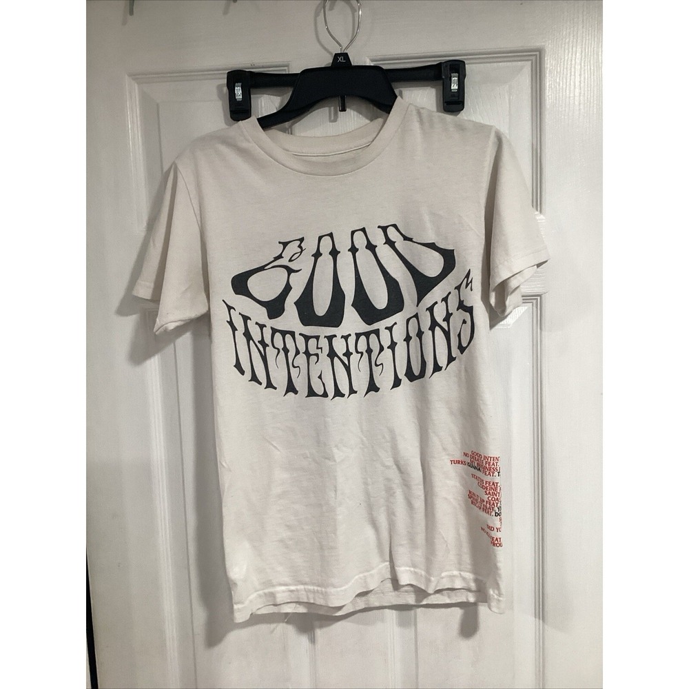 VLONE x NAV Good Intentions Rap Hip Hop Merch Streetwear Men's t-shirt Small